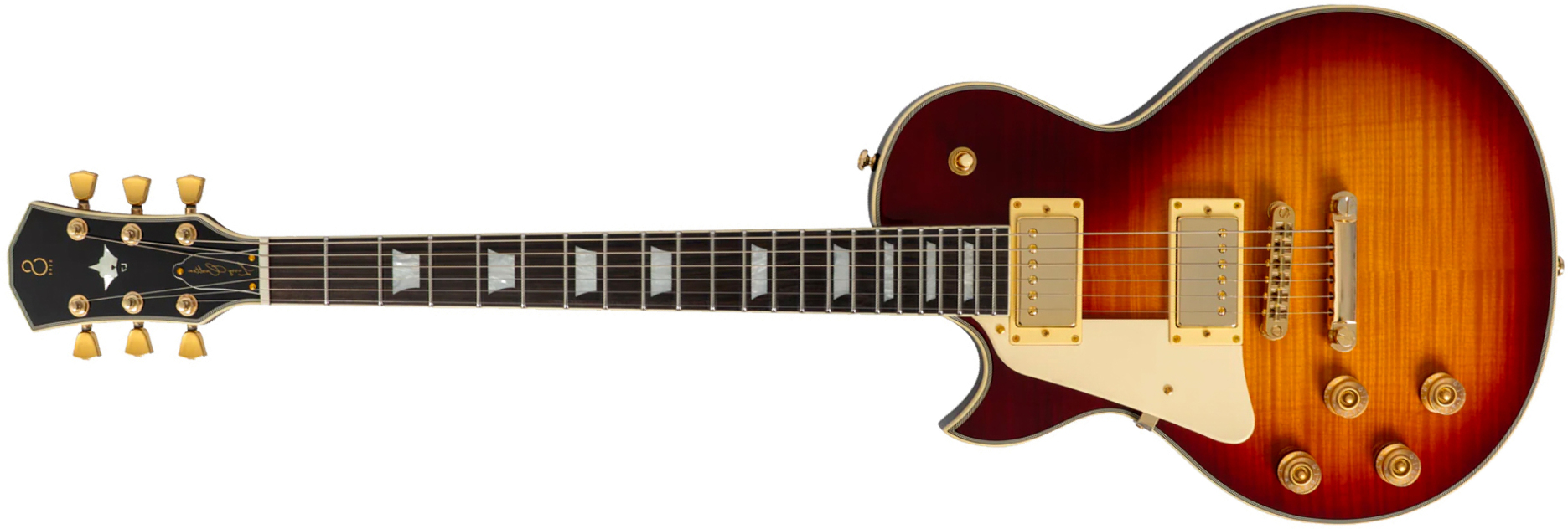 Sire Larry Carlton L7 Lh Gaucher New Gen 2h Ht Eb - Tobacco Sunburst - Single cut gitaar - Main picture