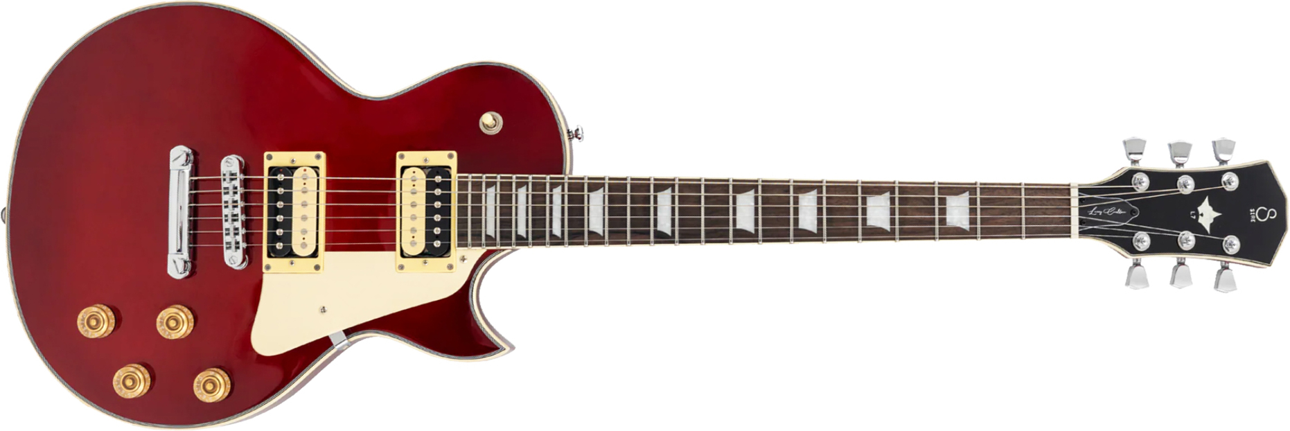 Sire Larry Carlton L7 New Gen 2h Ht Eb - Candy Apple Red - Single cut gitaar - Main picture
