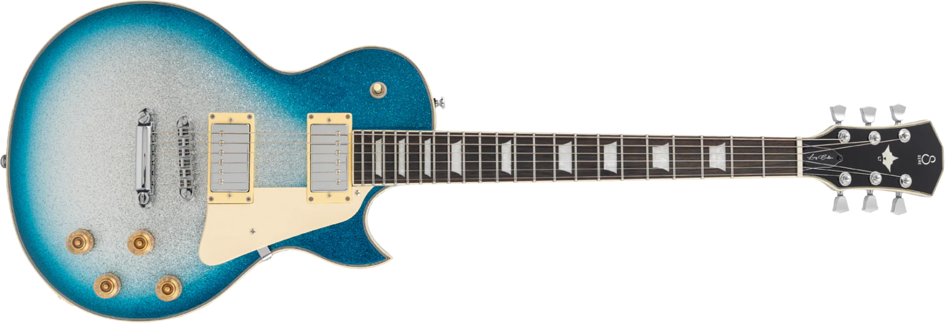 Sire Larry Carlton L7 New Gen 2h Ht Eb - Skyburst Sparkle - Single cut gitaar - Main picture