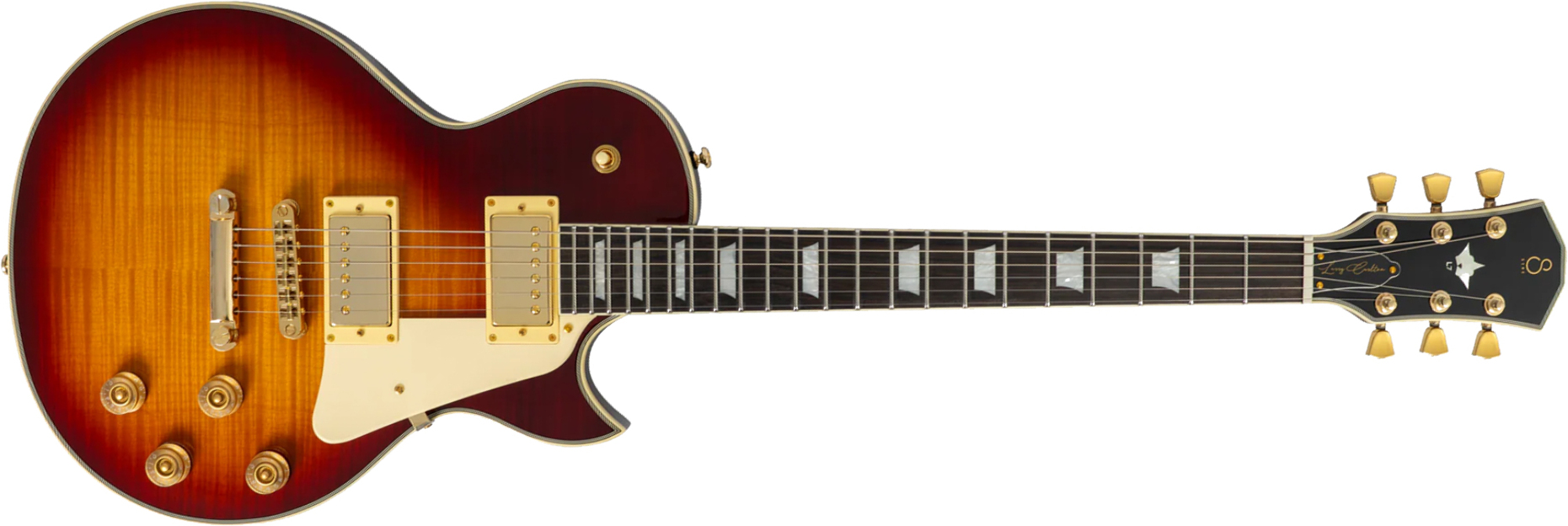 Sire Larry Carlton L7 New Gen 2h Ht Eb - Tobacco Sunburst - Single cut gitaar - Main picture