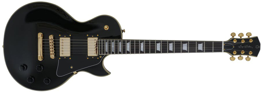 Sire Larry Carlton L7 Signature Ht Hh Eb - Black - Enkel gesneden elektrische gitaar - Main picture