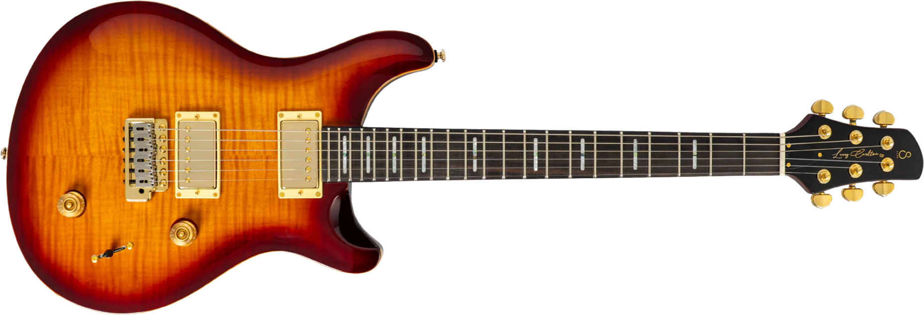 Sire Larry Carlton Q7 2h Trem Eb - Tobacco Sunburst - Double cut gitaar - Main picture