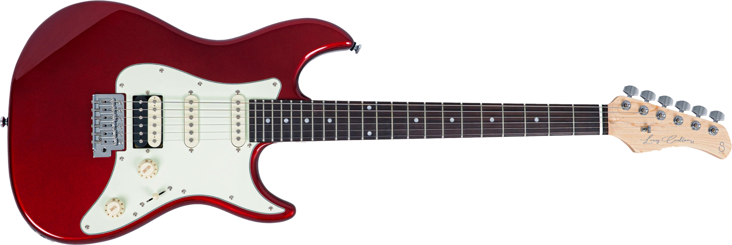 Sire Larry Carlton S1 Hss Trem Rw - Candy Apple Red - Elektrische gitaar in Strat vorm - Main picture