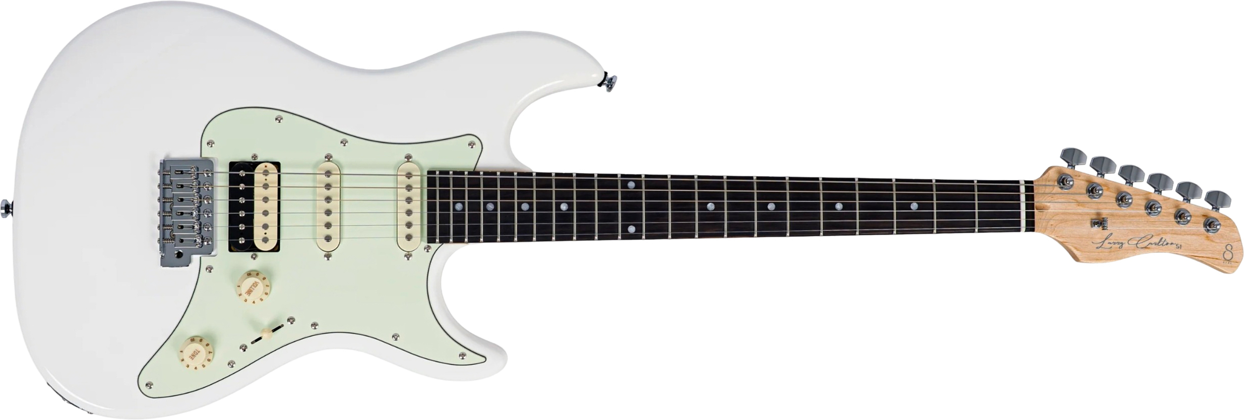 Sire Larry Carlton S1 Hss Trem Rw - Antique White - Elektrische gitaar in Strat vorm - Main picture