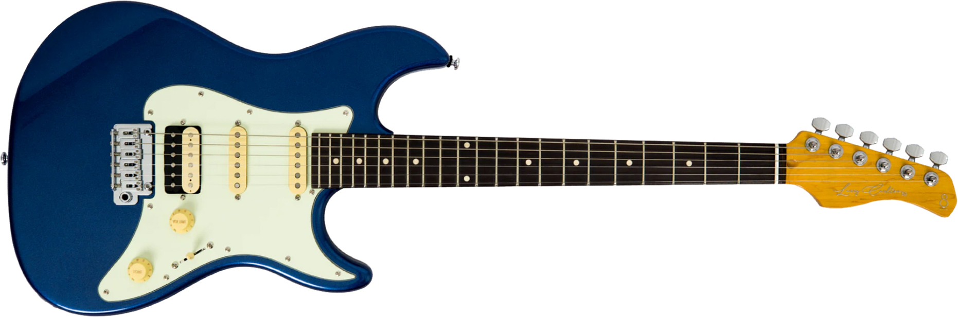 Sire Larry Carlton S3 Hss New Gen Trem Rw - Dark Navy - Elektrische gitaar in Strat vorm - Main picture