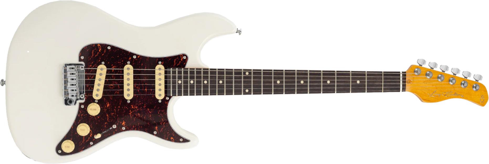 Sire Larry Carlton S3 New Gen 3s Trem Rw - Antique White - Elektrische gitaar in Strat vorm - Main picture