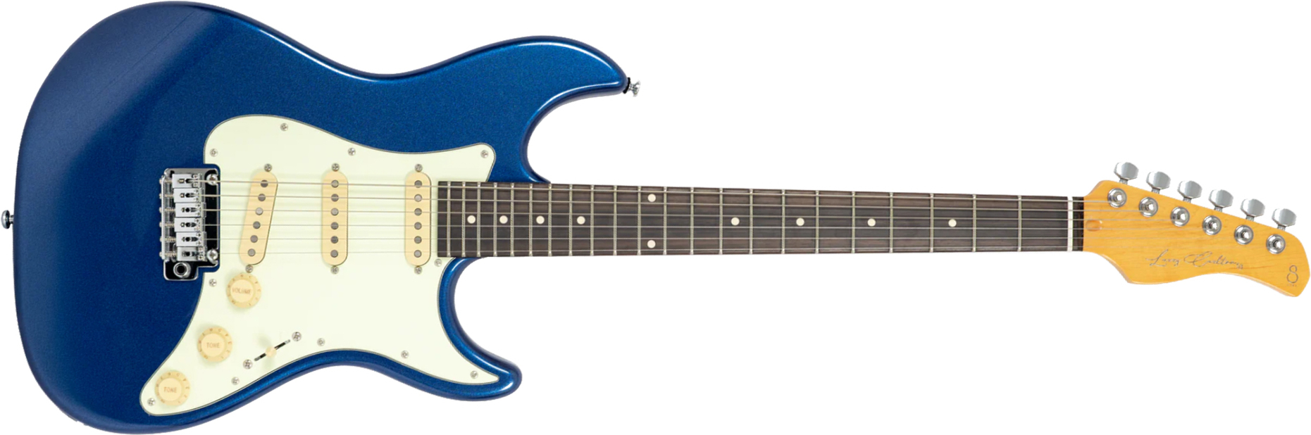 Sire Larry Carlton S3 New Gen 3s Trem Rw - Dark Navy - Elektrische gitaar in Strat vorm - Main picture
