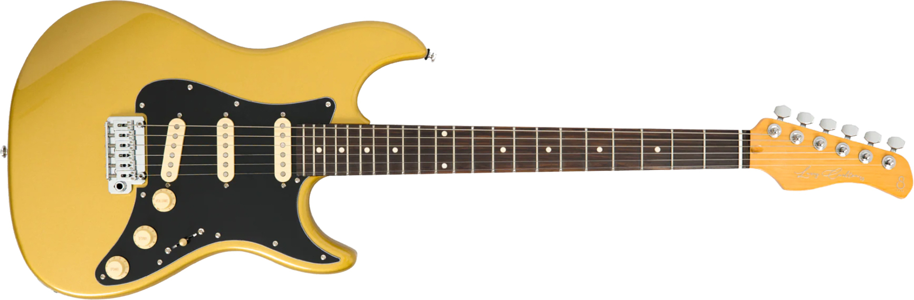 Sire Larry Carlton S3 New Gen 3s Trem Rw - Metallic Gold - Elektrische gitaar in Strat vorm - Main picture