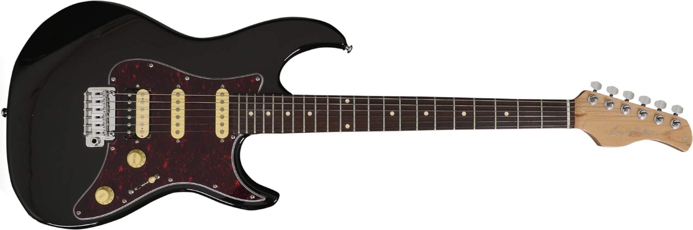 Sire Larry Carlton S3 Signature Hss Trem Rw - Black - Elektrische gitaar in Str-vorm - Main picture