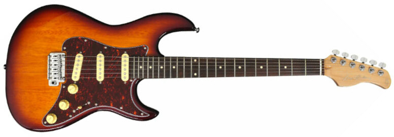 Sire Larry Carlton S3 Sss Signature 3s Trem Rw - Tobacco Sunburst - Elektrische gitaar in Str-vorm - Main picture