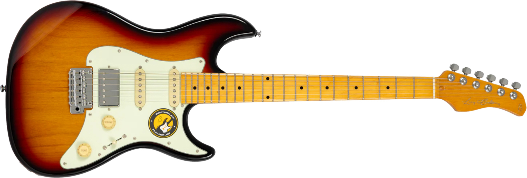 Sire Larry Carlton S5 Hss Trem Mn - 3 Tone Sunburst - Elektrische gitaar in Strat vorm - Main picture