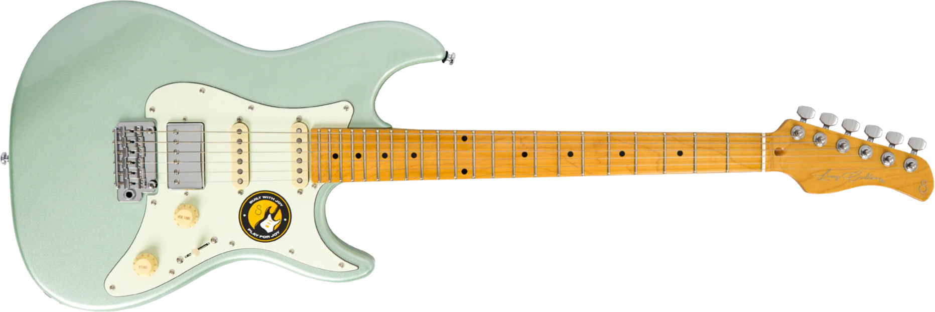 Sire Larry Carlton S5 Hss Trem Mn - Surf Green Metallic - Elektrische gitaar in Strat vorm - Main picture