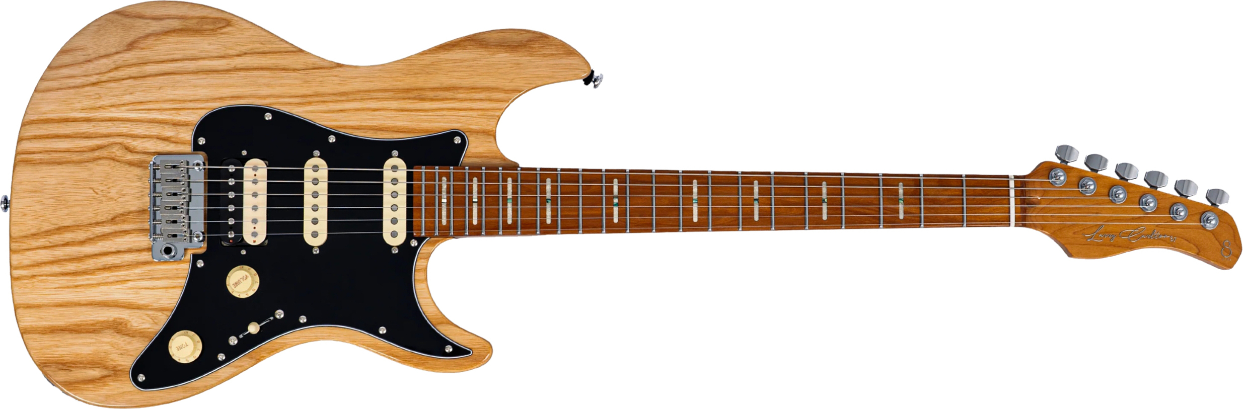 Sire Larry Carlton S7 Ash Top 3s Trem Mn - Natural - Elektrische gitaar in Strat vorm - Main picture