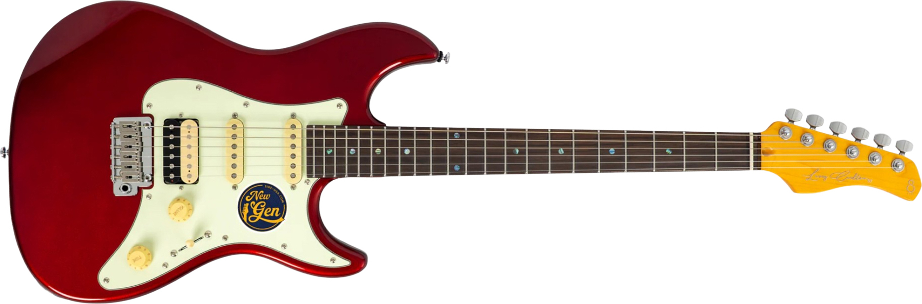 Sire Larry Carlton S7 Hss New Gen Trem Rw - Candy Apple Red - Elektrische gitaar in Strat vorm - Main picture