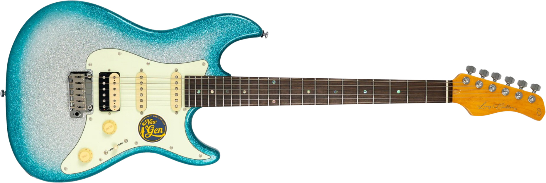 Sire Larry Carlton S7 Hss New Gen Trem Rw - Skyburst Sparkle - Elektrische gitaar in Strat vorm - Main picture