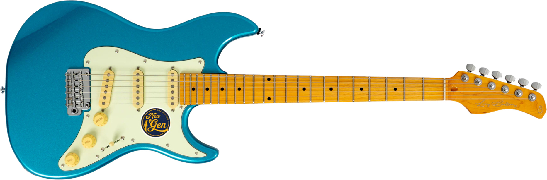 Sire Larry Carlton S7 New Gen 3s Trem Mn - Tide Pool - Elektrische gitaar in Strat vorm - Main picture