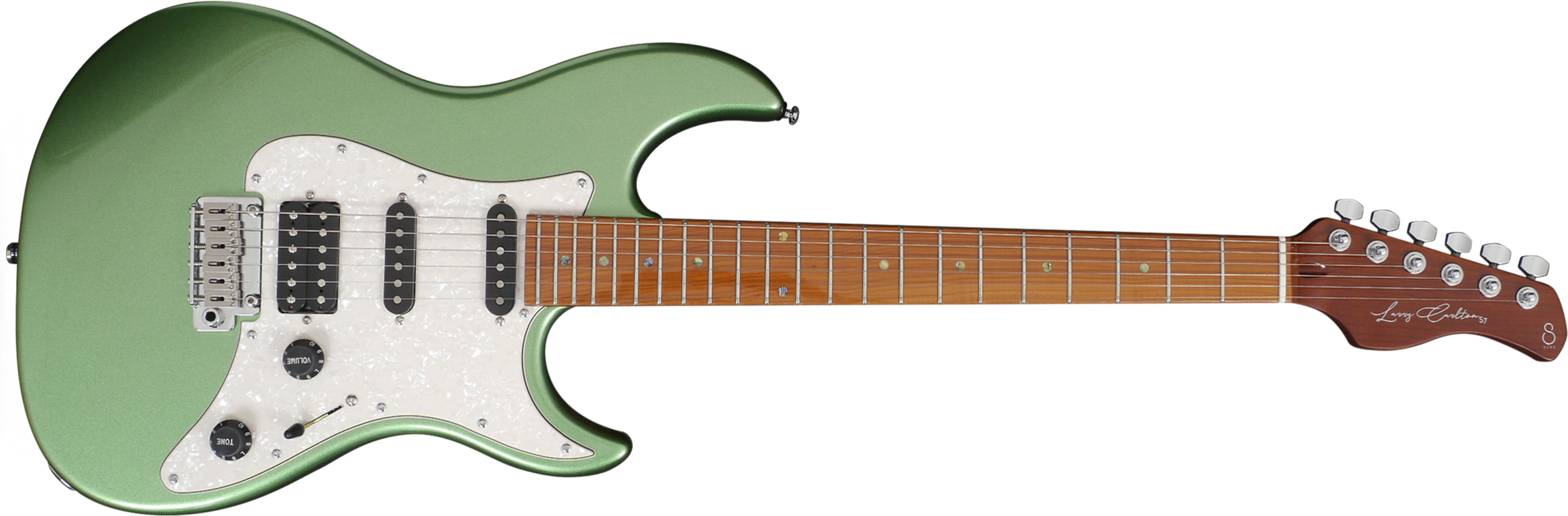 Sire Larry Carlton S7 Signature Hss Trem Eb - Seafoam Green - Elektrische gitaar in Str-vorm - Main picture