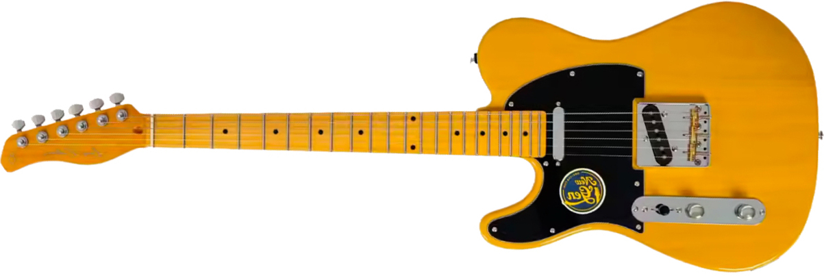 Sire Larry Carlton T7 Lh Gaucher New Gen 2s Ht Mn - Butterscotch Blonde - Televorm elektrische gitaar - Main picture