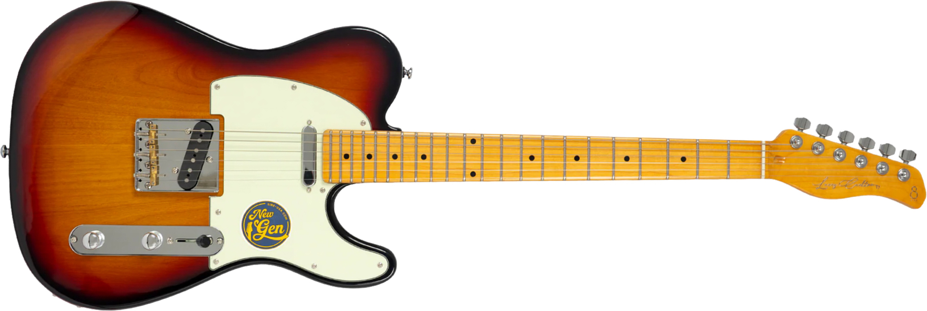 Sire Larry Carlton T7 New Gen 2s Ht Mn - 3 Tone Sunburst - Televorm elektrische gitaar - Main picture