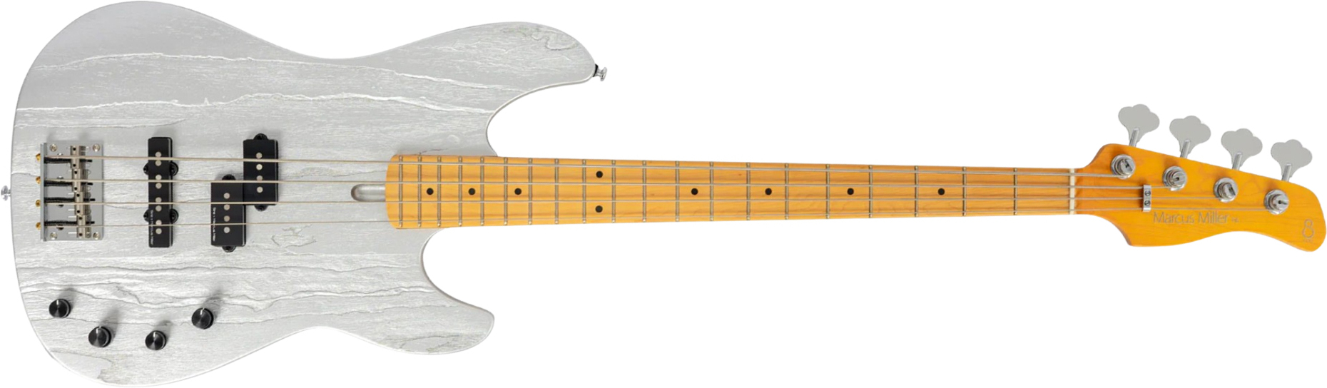 Sire Marcus Miller P6 4st Active Mn - Inca Silver - Solid body elektrische bas - Main picture