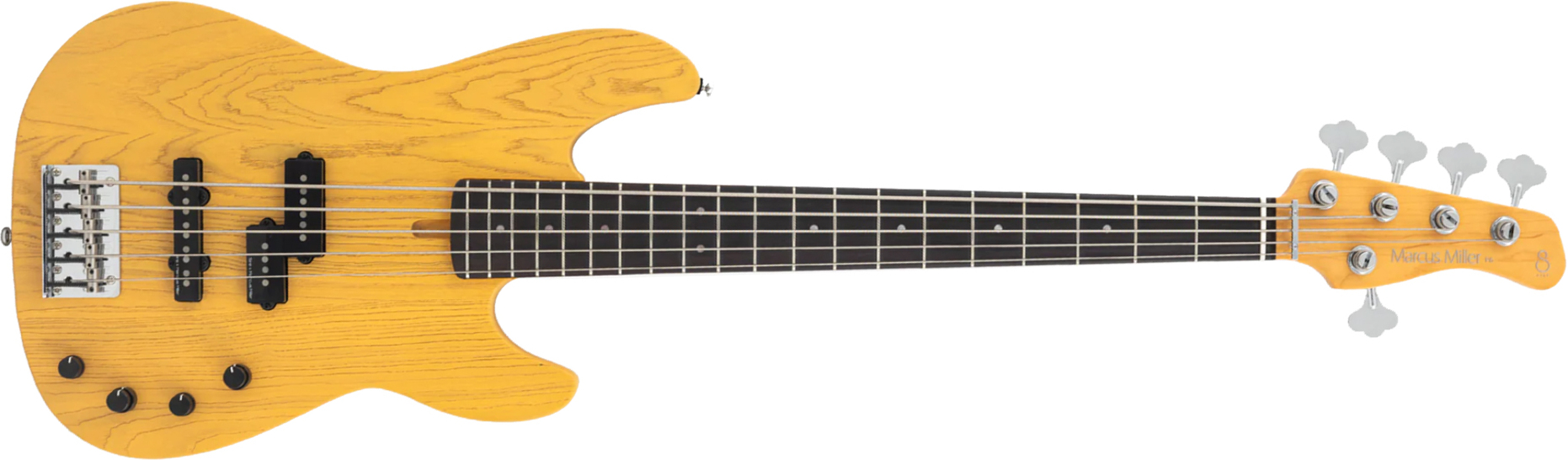 Sire Marcus Miller P6 5st 5c Active Rw - Butterscotch - Solid body elektrische bas - Main picture