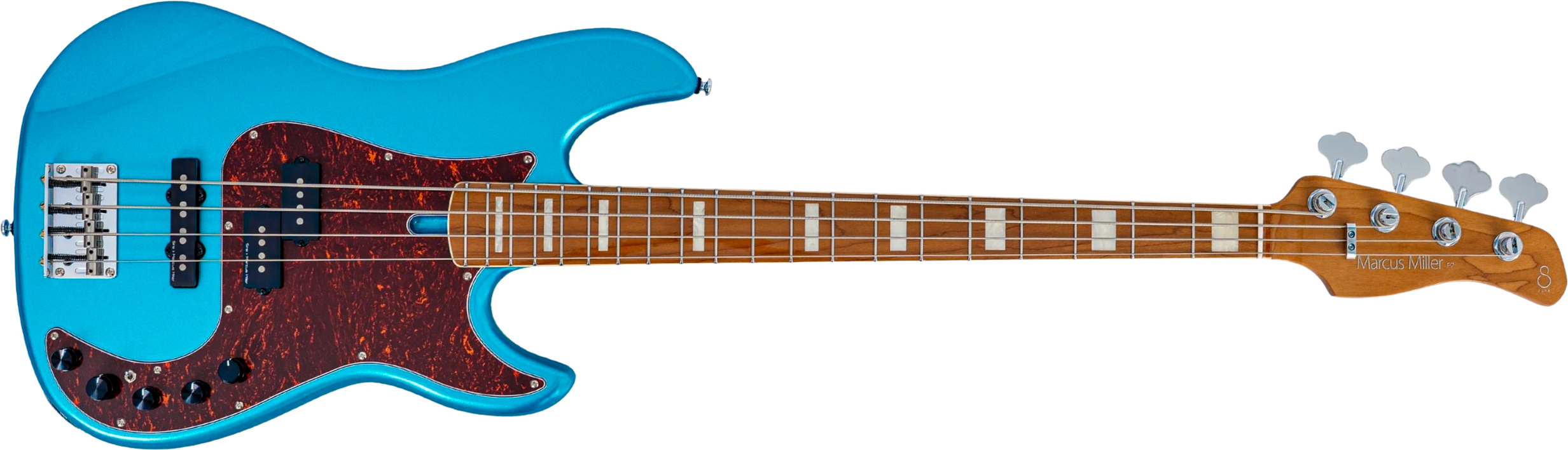 Sire Marcus Miller P7 New Gen 4st Active Mn - Tide Pool - Solid body elektrische bas - Main picture
