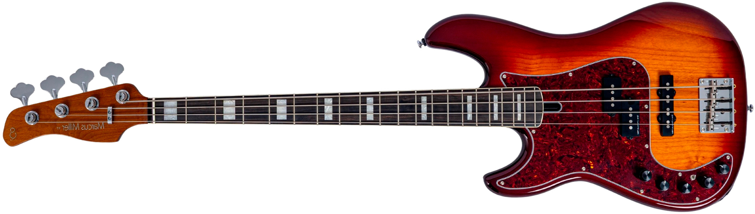 Sire Marcus Miller P7 New Gen 4st Lh Gaucher Active Eb - Tobacco Sunburst - Solid body elektrische bas - Main picture