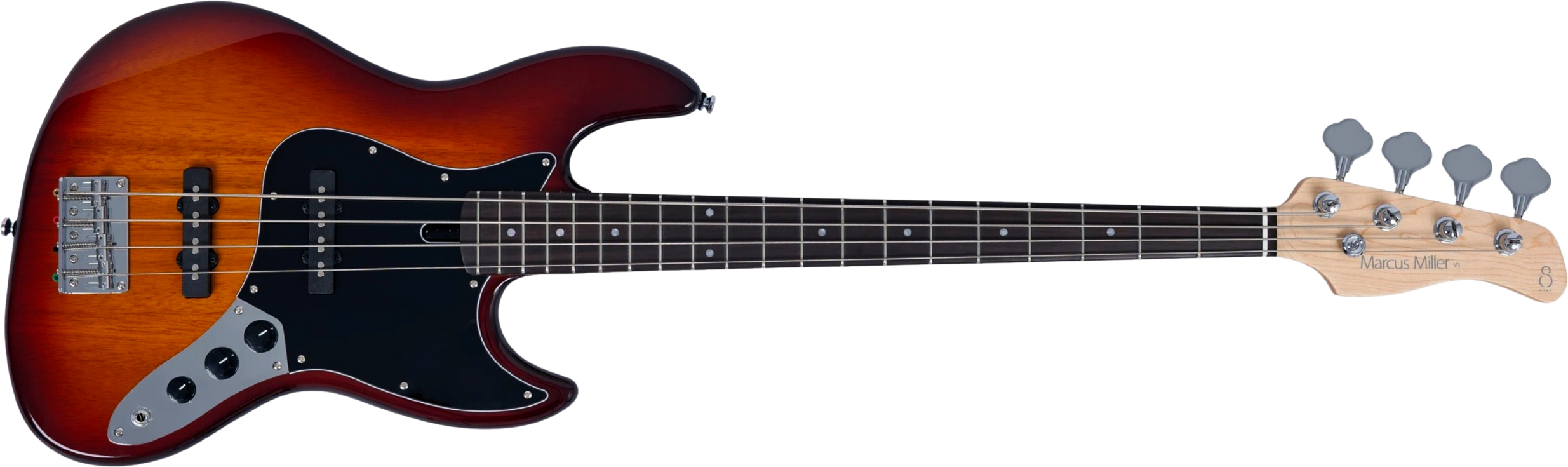 Sire Marcus Miller V1 4st Rw - Tobacco Sunburst - Solid body elektrische bas - Main picture