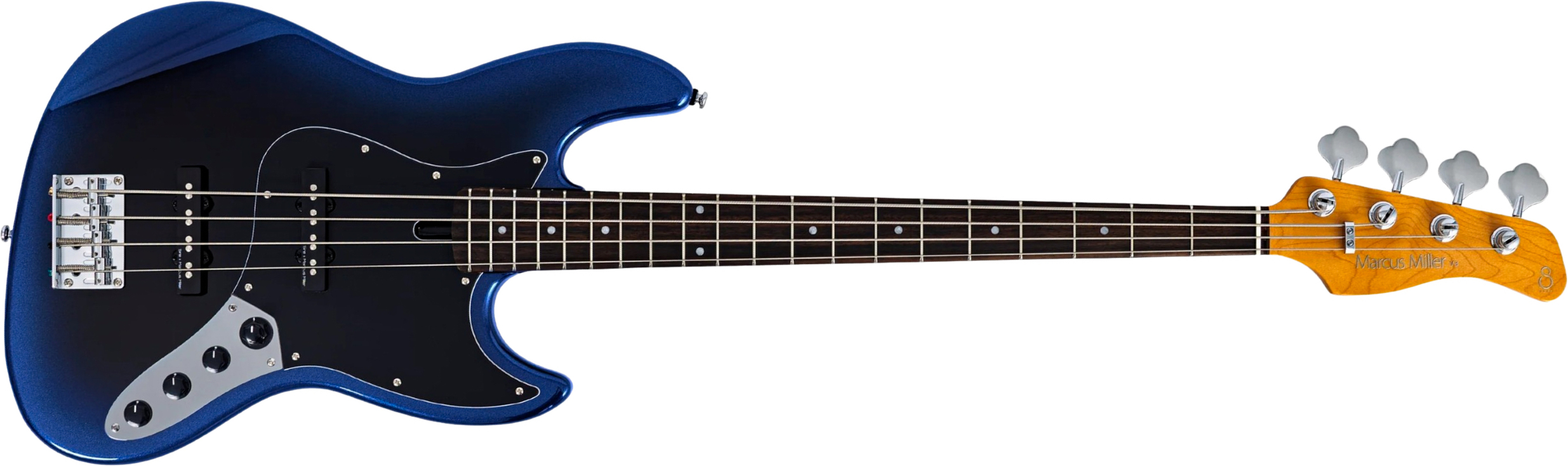 Sire Marcus Miller V3 New Gen 4st Active Rw - Midnight Blueburst - Solid body elektrische bas - Main picture