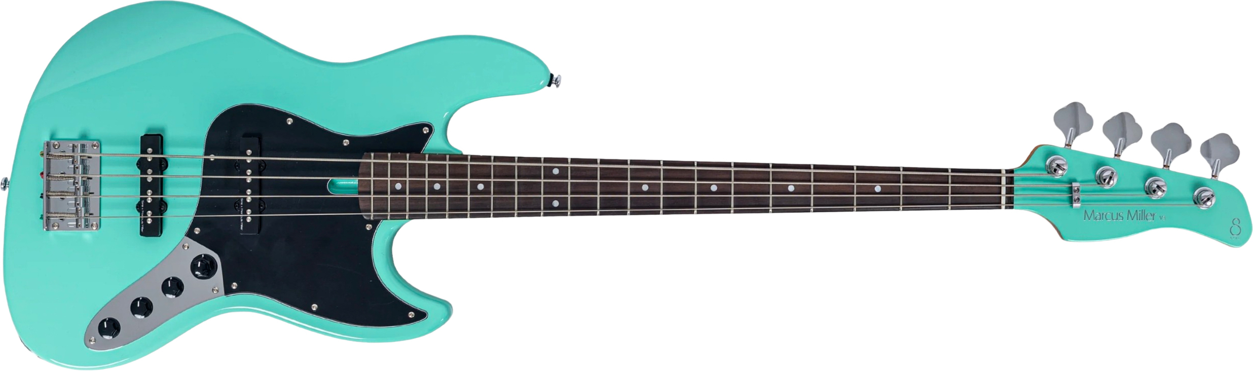 Sire Marcus Miller V3 New Gen 4st Active Rw - Mild Green - Solid body elektrische bas - Main picture