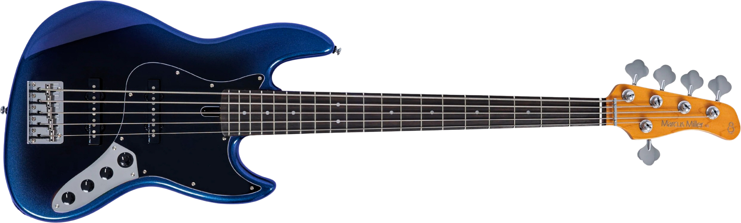 Sire Marcus Miller V3 New Gen 5st 5c Active Rw - Midnight Blueburst - Solid body elektrische bas - Main picture