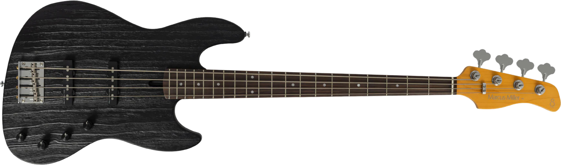 Sire Marcus Miller V6 4st Active Rw - Black - Solid body elektrische bas - Main picture
