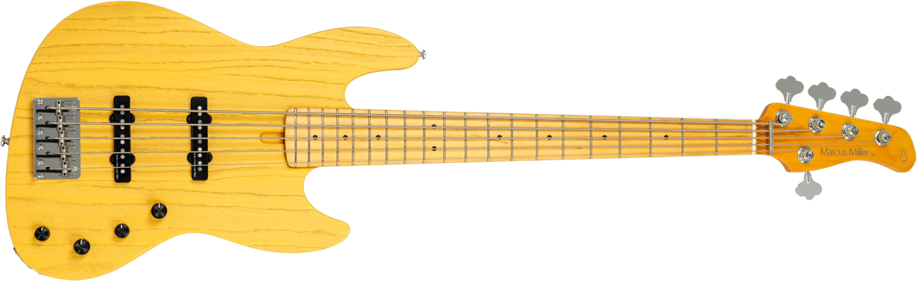 Sire Marcus Miller V6 5st 5c Active Mn - Butterscotch - Solid body elektrische bas - Main picture