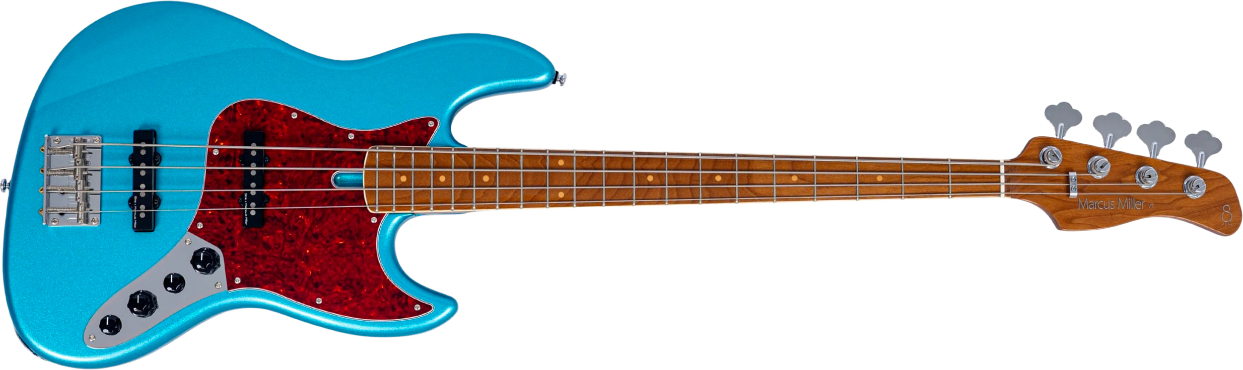 Sire Marcus Miller V7 Vintage New Gen 4st 4c Active Mn - Tide Pool - Solid body elektrische bas - Main picture