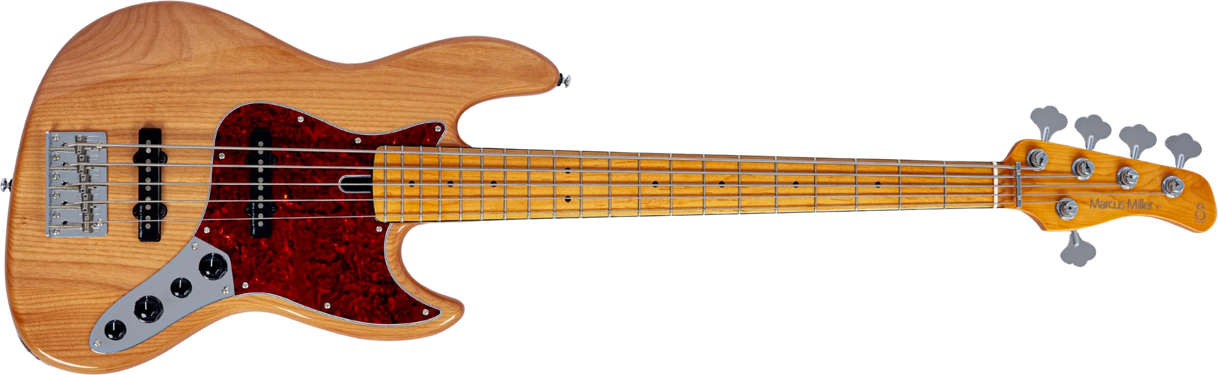 Sire Marcus Miller V7 Vintage New Gen 5st 5c Active Mn - Natural - Solid body elektrische bas - Main picture