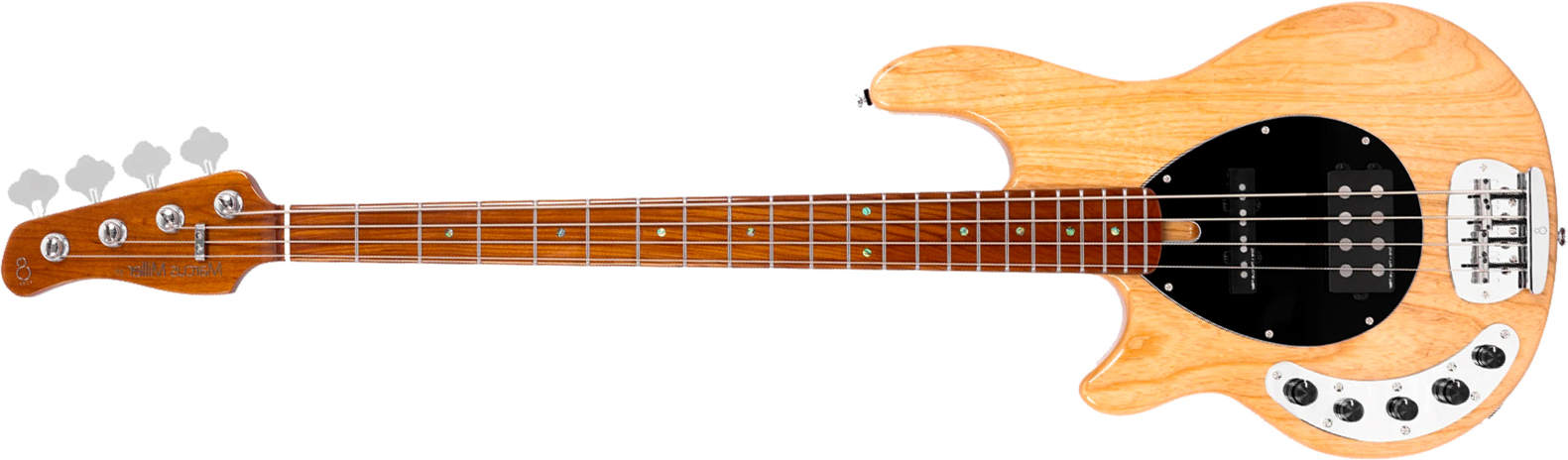 Sire Marcus Miller Z7 4st Lh 4c Gaucher Active Mn - Natural - Solid body elektrische bas - Main picture
