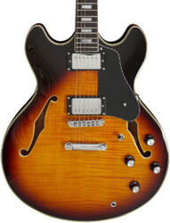 Semi hollow elektriche gitaar Sire Larry Carlton H7 - Vintage sunburst