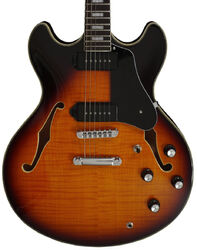 Semi hollow elektriche gitaar Sire Larry Carlton H7V - Vintage sunburst