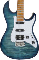 Elektrische gitaar in str-vorm Sire Larry Carlton S7 FM - Trans blue