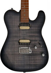 Televorm elektrische gitaar Sire Larry Carlton T7 FM - Trans black