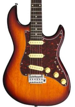 Elektrische gitaar in str-vorm Sire Larry Carlton S3 SSS - Tobacco sunburst