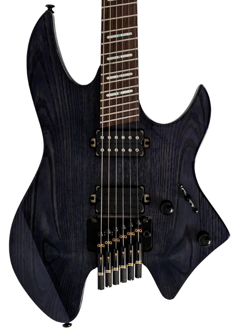 Larry Carlton X6 Headless - transparent black