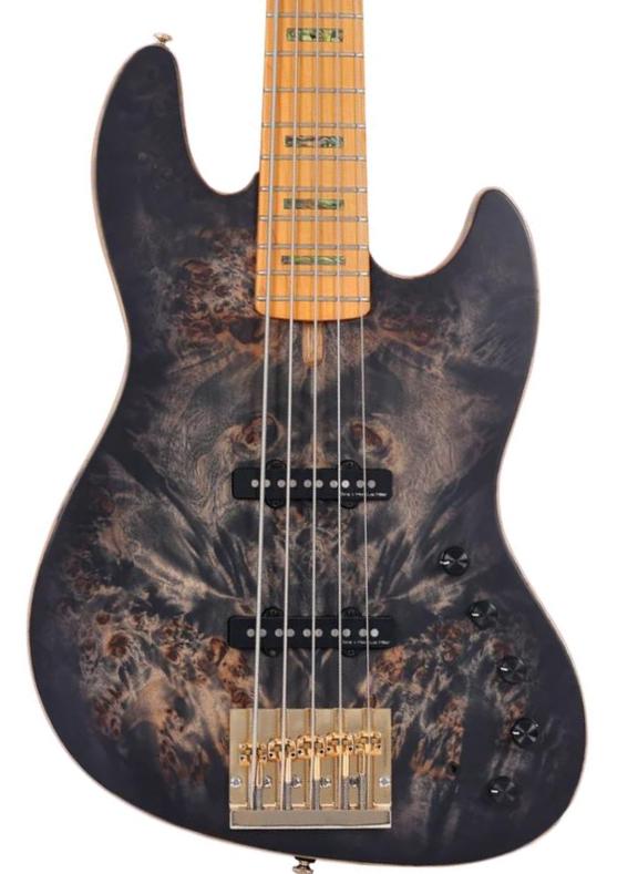 Marcus Miller V10 5ST 5-String - transparent black satin