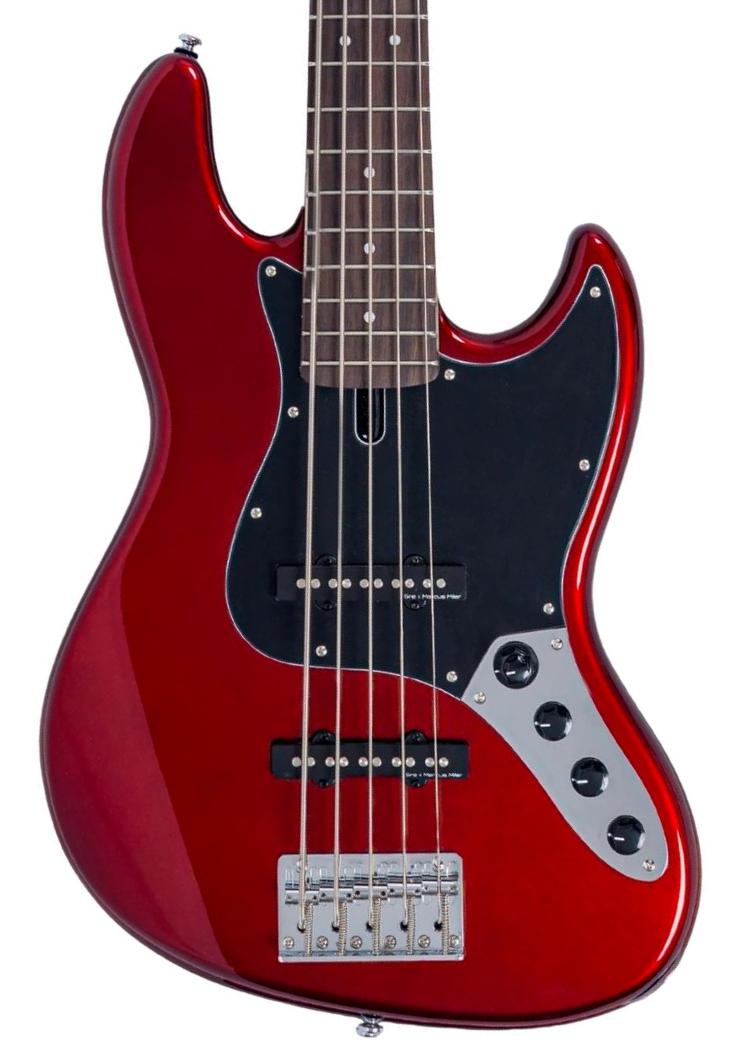 Marcus Miller V3 New Gen (5-String) - candy apple red