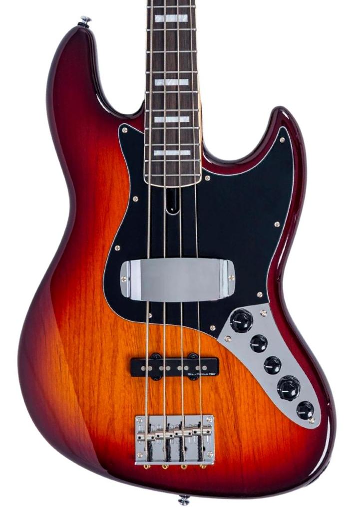 Solid body elektrische bas Sire Marcus Miller V7 Alder New Gen 4ST - Tobacco sunburst