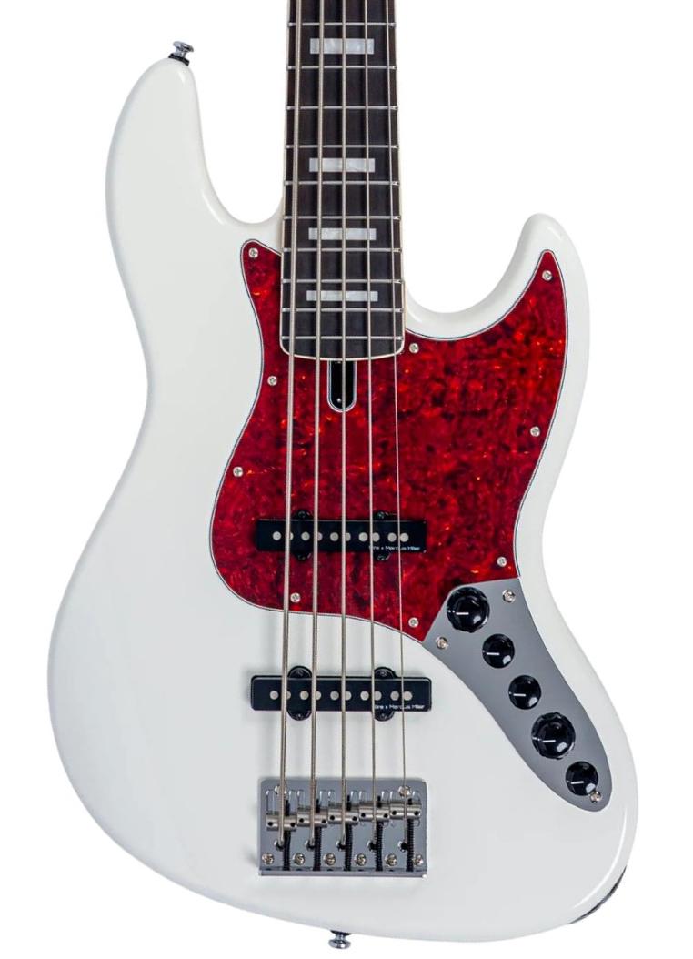 Marcus Miller V7 Alder New Gen 5ST (5-String) - antique white