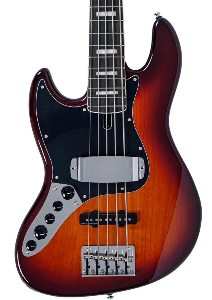 Marcus Miller V7 Alder New Gen 5ST LH (5-String) - tobacco sunburst