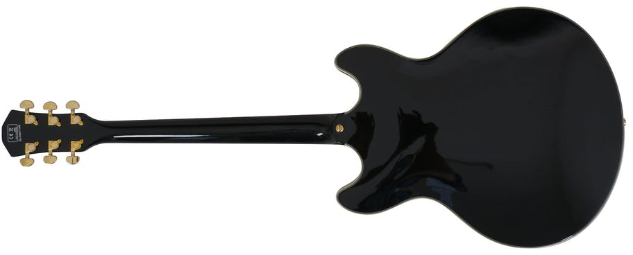 Sire Larry Carlton H7 Signature Ht Hh Eb - Black - Semi hollow elektriche gitaar - Variation 1
