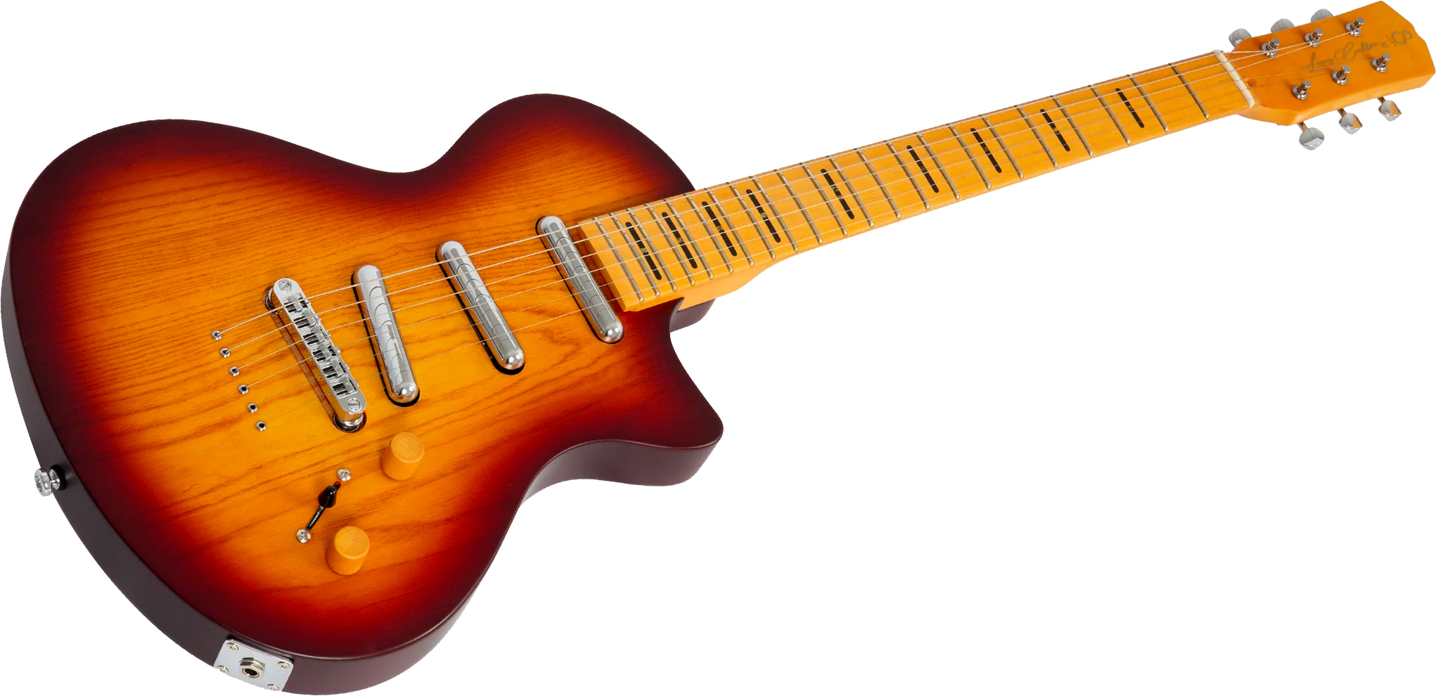 Sire Larry Carlton I5l Lh Gaucher 3s Ht Mn - Tobacco Sunburst Satin - Retro-rock elektrische gitaar - Variation 4