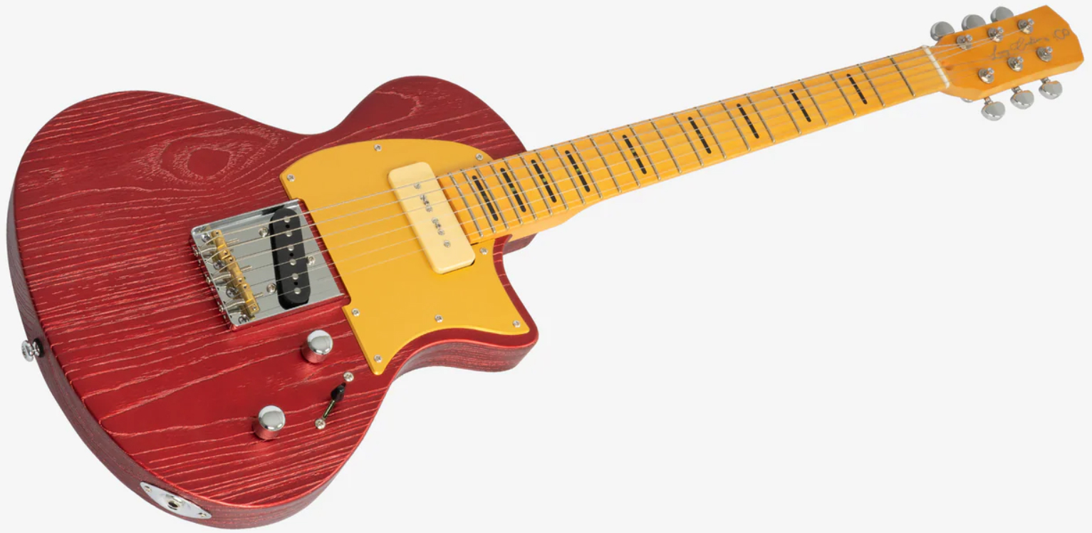 Sire Larry Carlton I5t 2s P90 Ht Mn - Candy Apple Red - Single cut gitaar - Variation 2